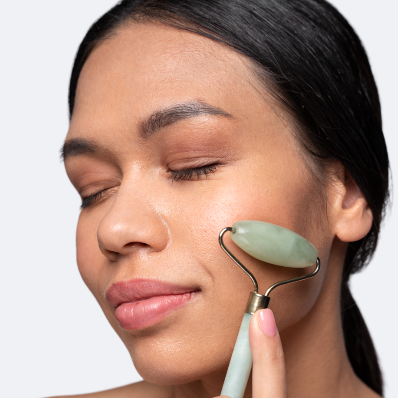 Gua Sha & Rouleau Visage | Kit Massage Facial Anti-Rides