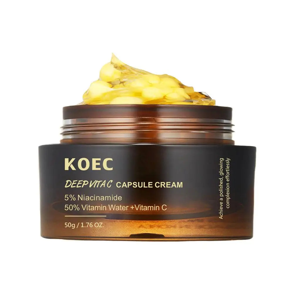 Crème Visage en Capsules | Collagène Marin & Niacinamide 5%