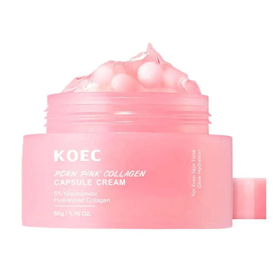 Crème Visage en Capsules | Collagène Marin & Niacinamide 5%